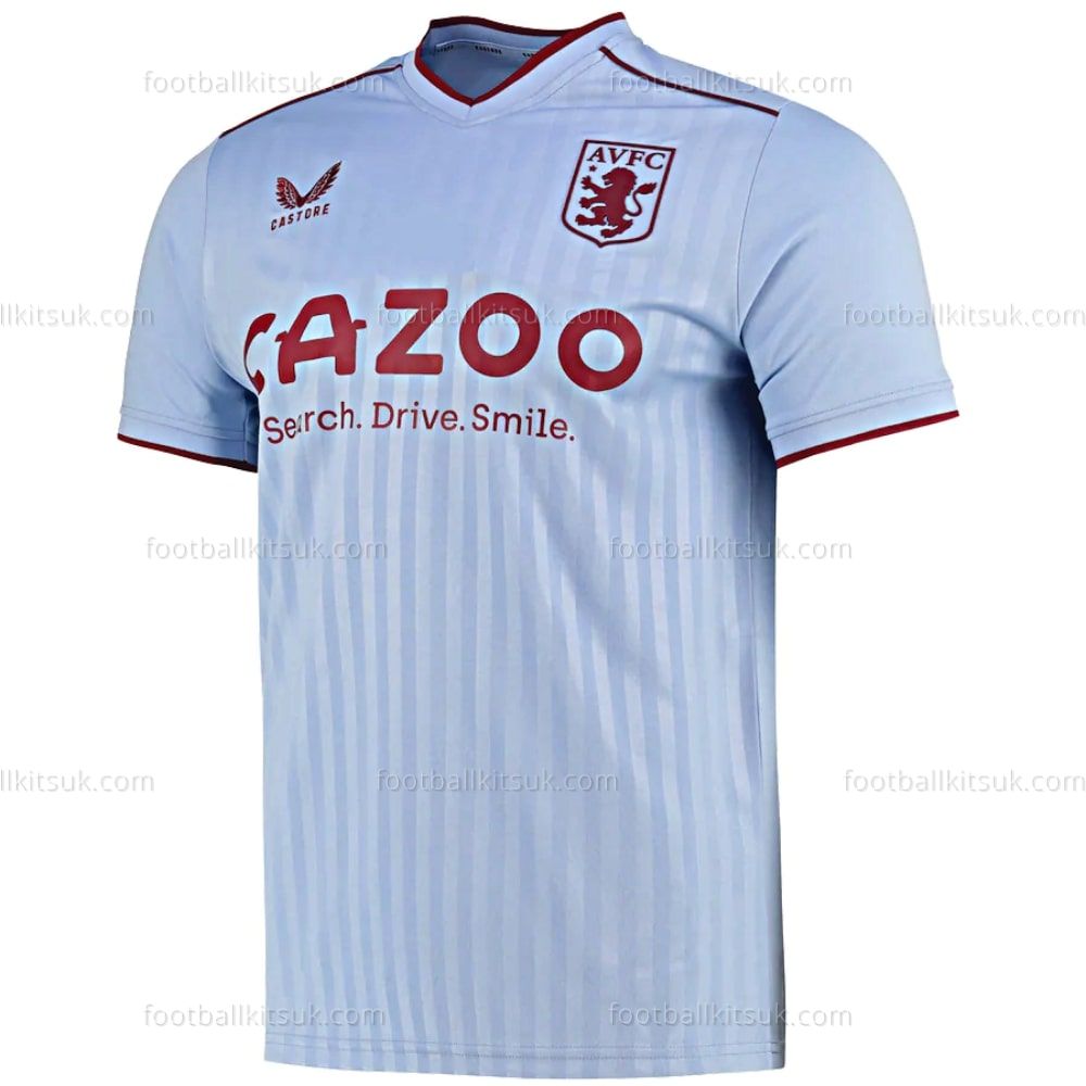 Aston Villa Away Shirt 22 23 Football Kits UK (2)