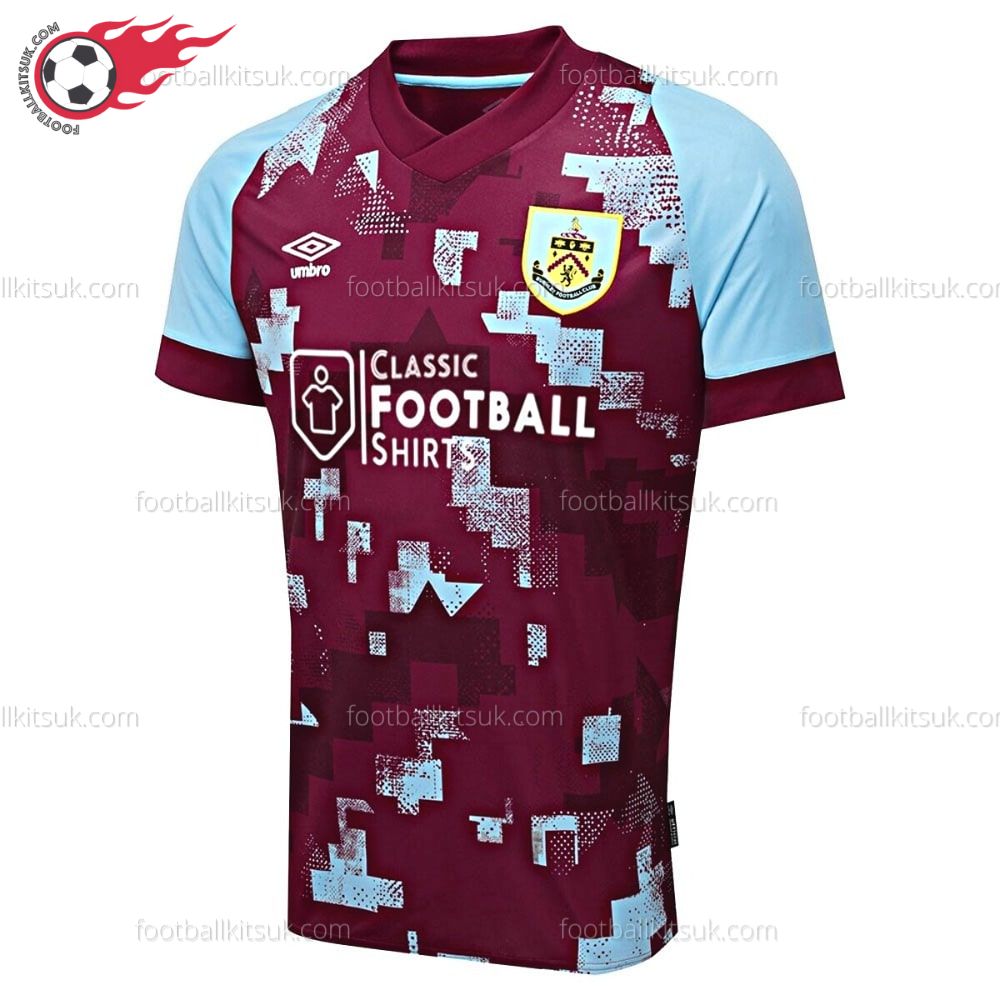 Burnley Home Shirt 22 23 Football Kits UK Burnley Home Shirt 22/23