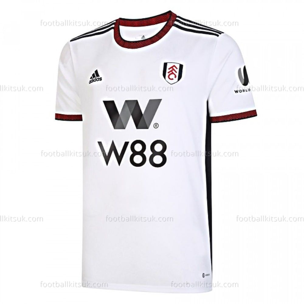 Fulham United Home Shirt 22 23 Football Kits UK (2)
