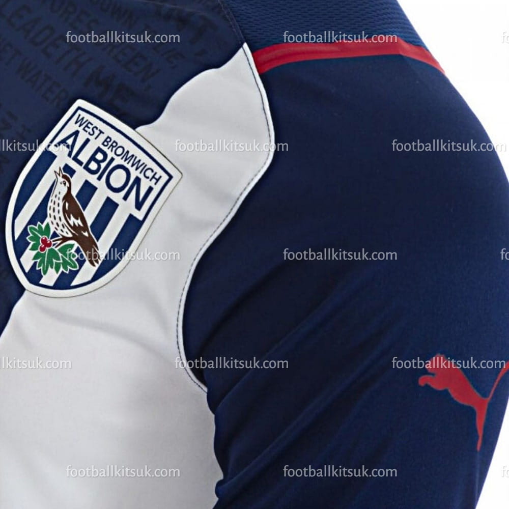 West Bromwich Home Football Kits
