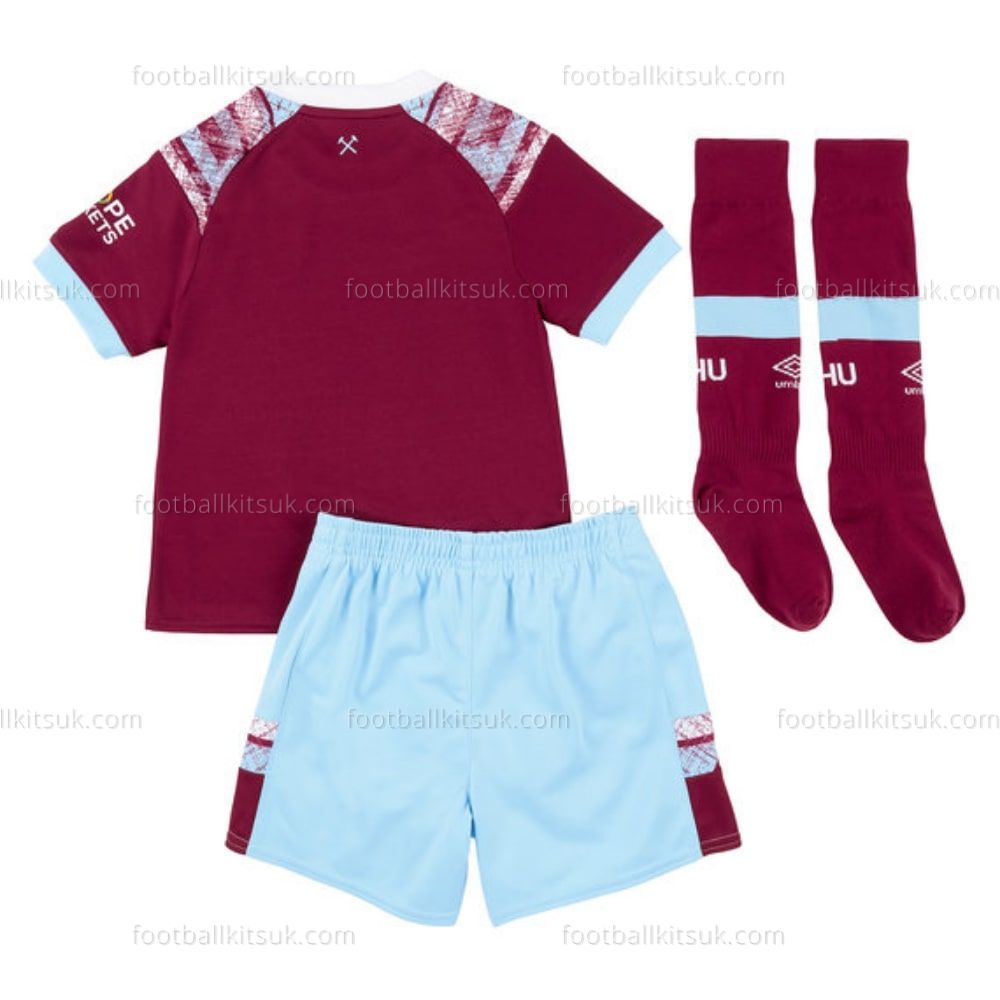 Westham Home Kids 22/23 Football Kits Uk Hot Deal