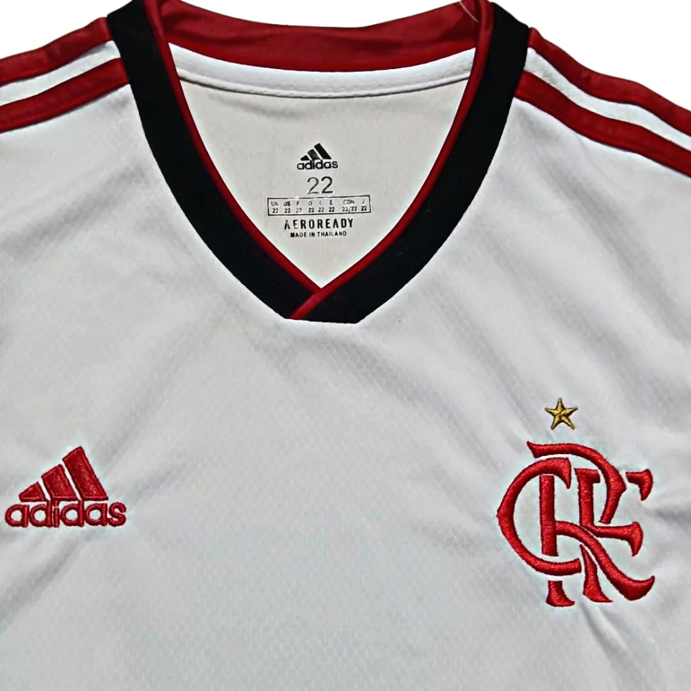 Camisa Flamengo Branca 22 23 Football Kit UK (1)