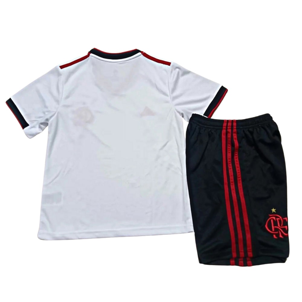 Camisa Flamengo Branca 22 23 Football Kit UK (4)