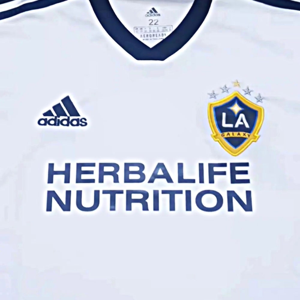 LA Galaxy Home Kids 22 23 Football Kits UK (1)