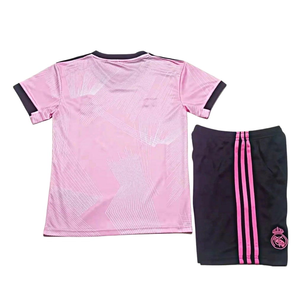 Real Madrid Y3 Pink Kids 22 23 Football Kits UK (2)