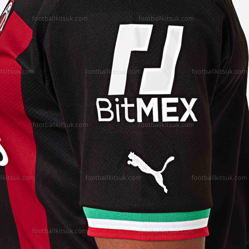 AC Milan Home Shirt 22 23 Football Kits UK (4) AC Milan Home 22/23