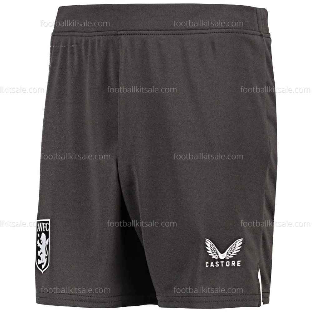 Aston Villa Goalkeeper Home Kids 22 23 Football Kits UK (2) Aston Villa Goalkeeper Home Kids