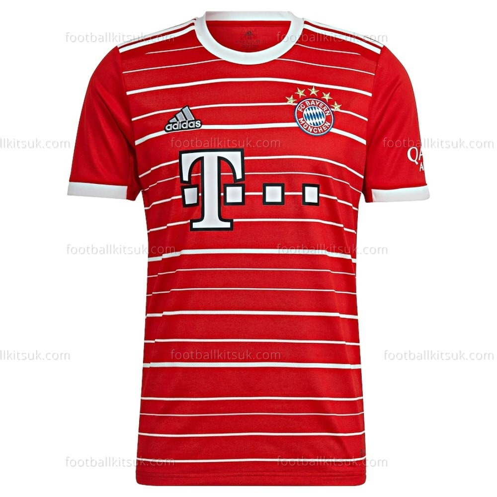 Bayern Munich Home Shirt 22-23 Football Kits UK (3) Bayern Munich Home 22/23