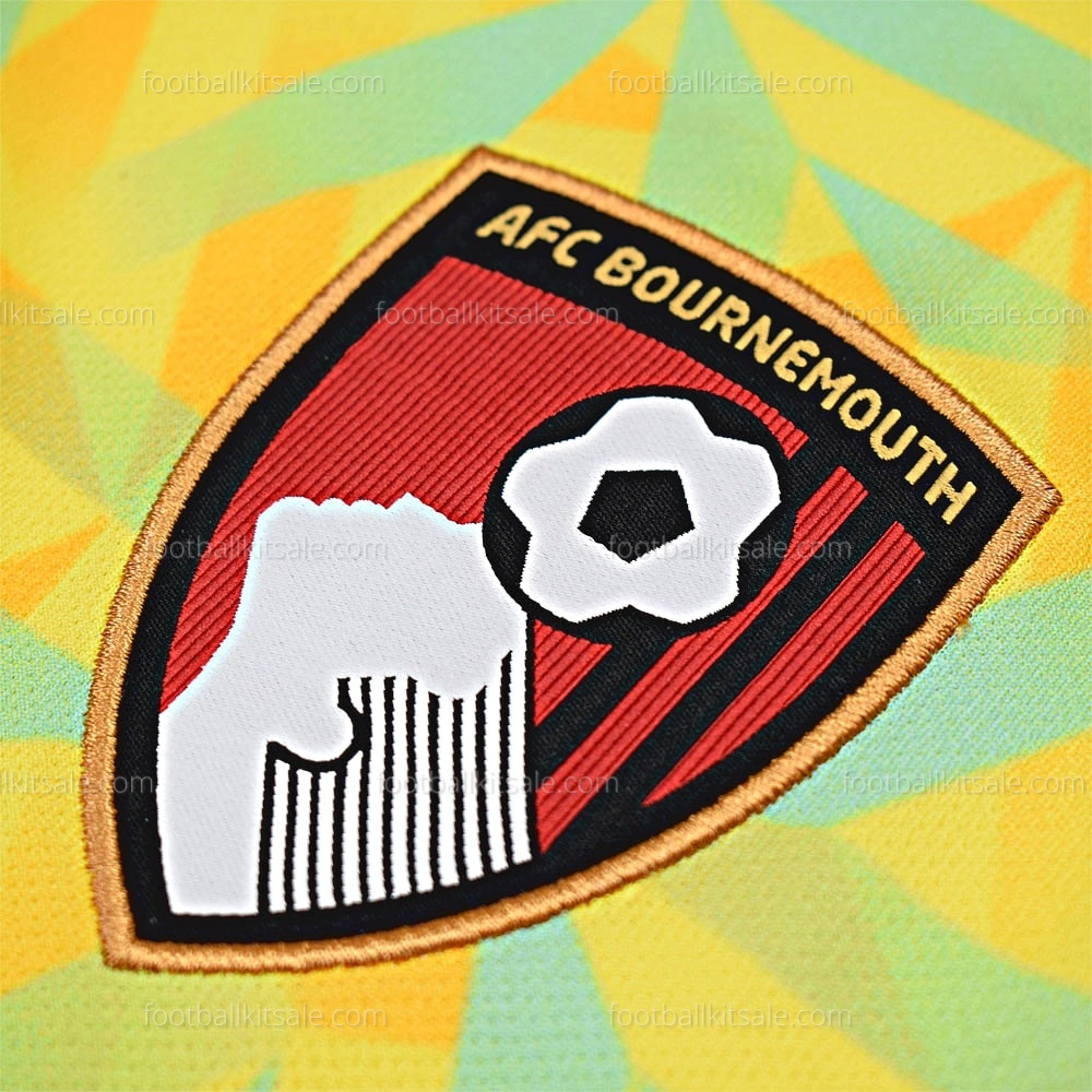 Bournemouth Goalkeeper Home Kids 22 23 Football Kits UK (4)