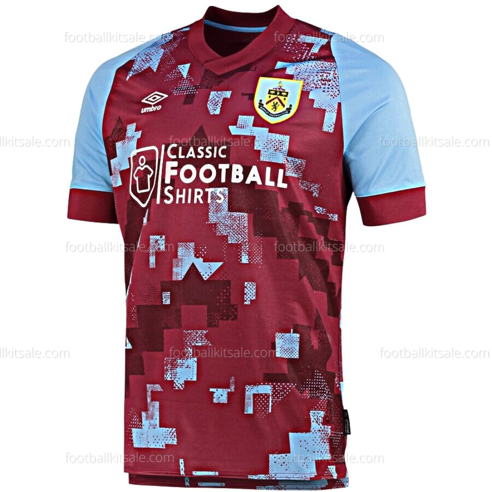 Burnley Home Shirt 22 23 Football Kits UK (2) Burnley Home Shirt 22/23