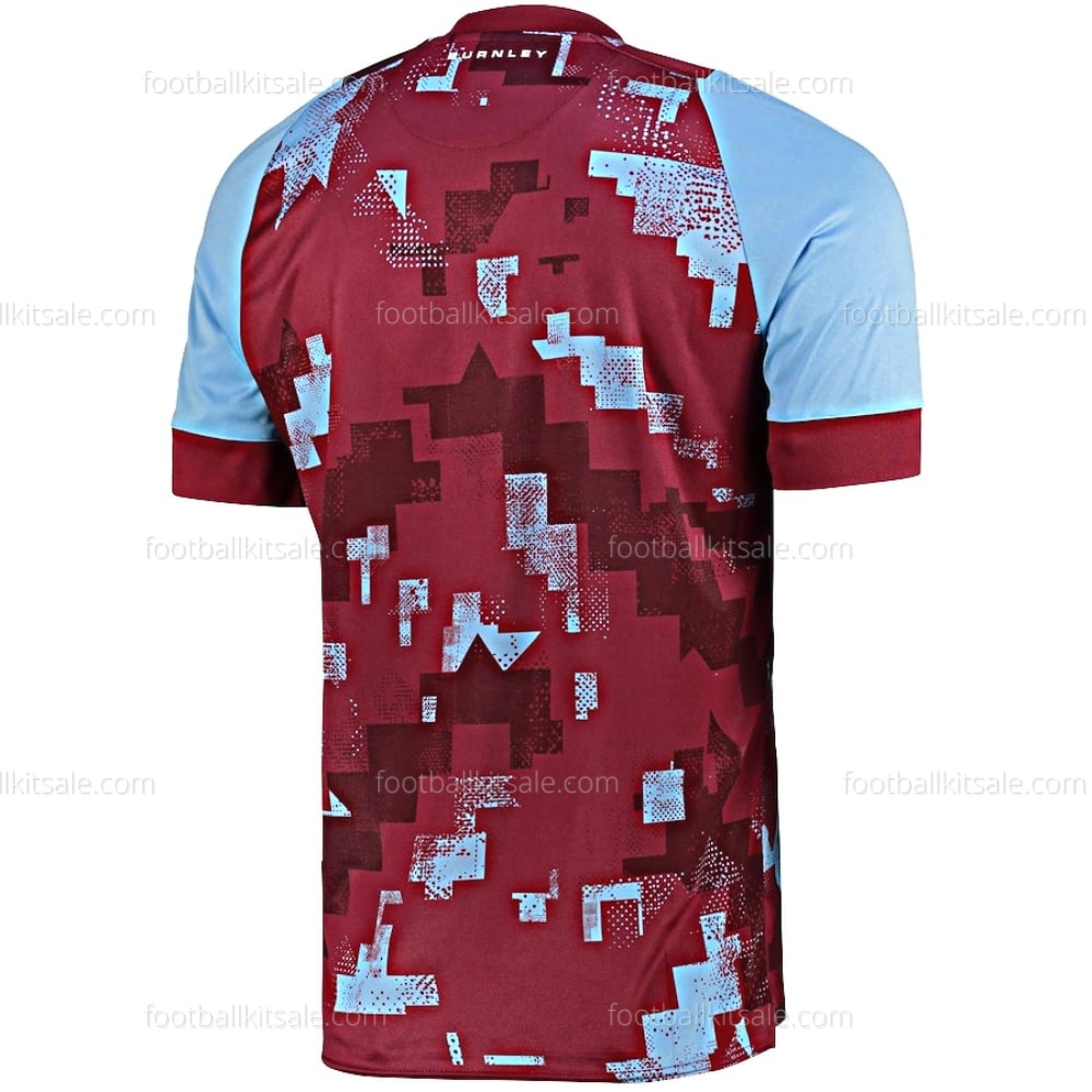 Burnley Home Shirt 22 23 Football Kits UK (3) Burnley Home Shirt 22/23