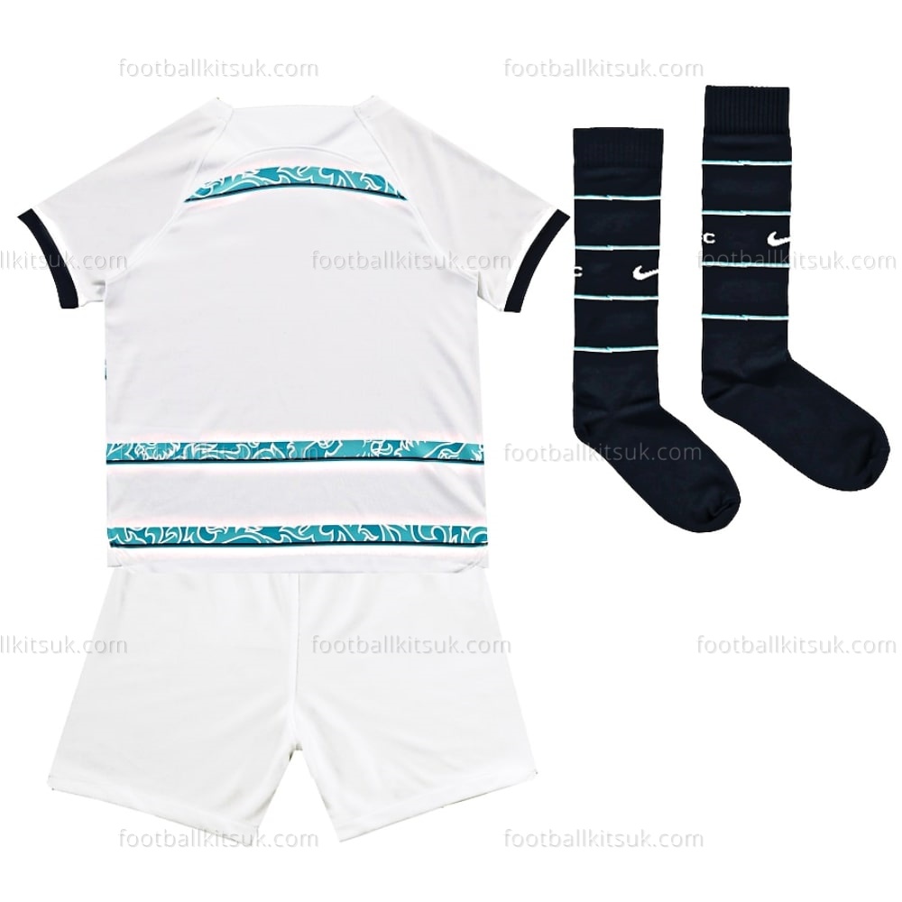 Chelsea Away Kids 22 23 Football Kits UK (2) Chelsea Away Kids 22/23