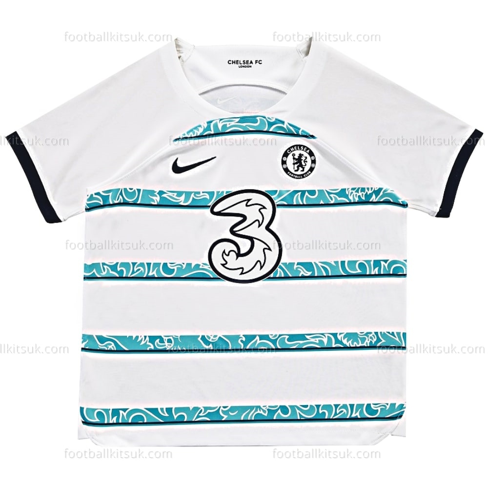 Chelsea Away Kids 22 23 Football Kits UK (3) Chelsea Away Kids 22/23