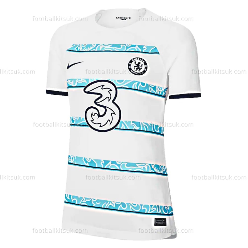 Chelsea Away Women Shirt 22-23 Football Kits UK (2) Chelsea Away Women 22/23