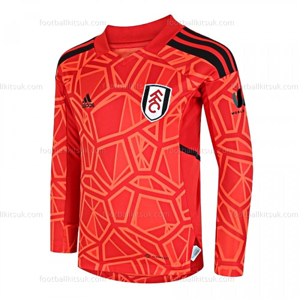 Fulham United Goalkeeper Away Kids 22 23 Football Kits UK (2)