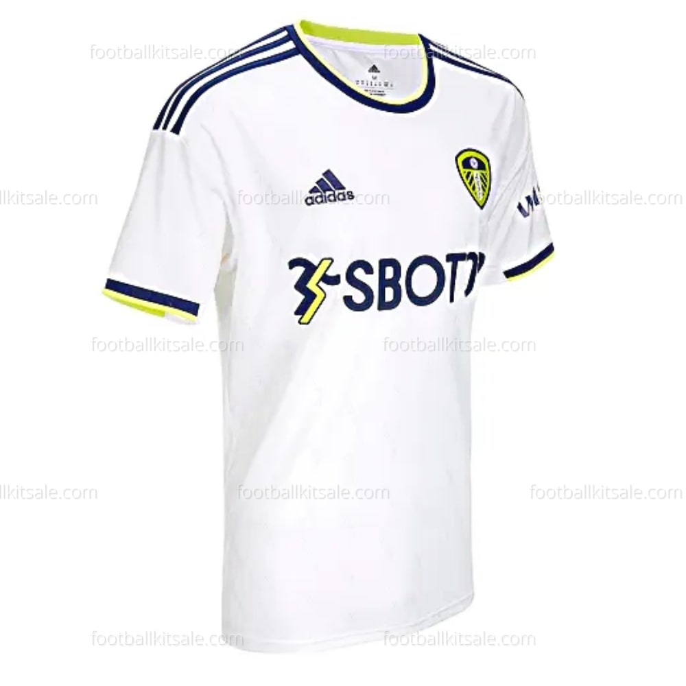 Leeds United Home Shirt 22 23 Football Kits UK (3) Leeds United Home 22/23
