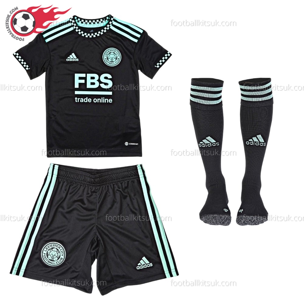 Leicester City Away Kids Football Kits 2022/23 Football Kits Uk