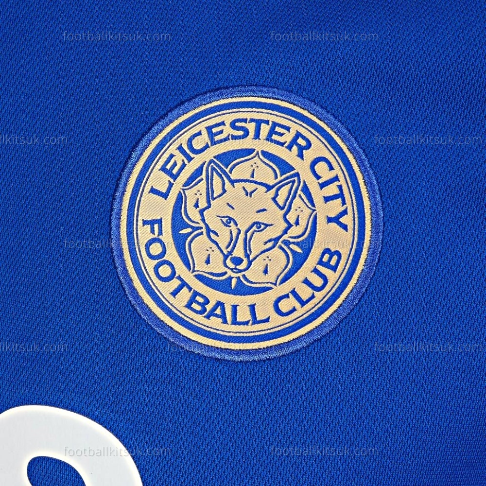 Leicester City Home Vardy 9 Shirt 22 23 Football Kits UK (5) Leicester Home Vardy Printed