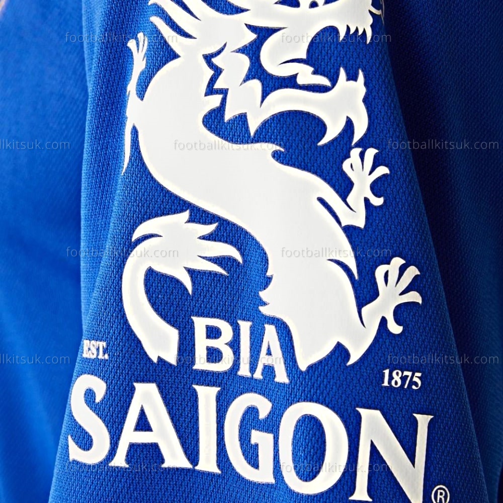 Leicester City Home Vardy 9 Shirt 22 23 Football Kits UK (7) Leicester Home Vardy Printed