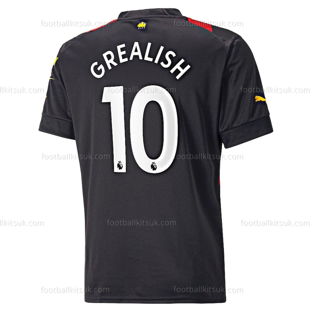 Man City Away Grealish 10 Printed