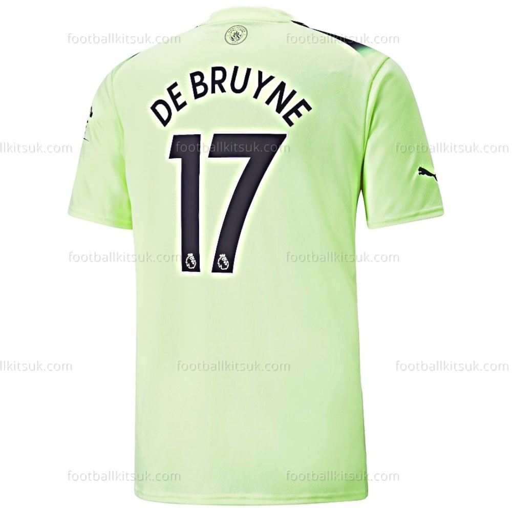 Man City Third Bruyne 17 Printed