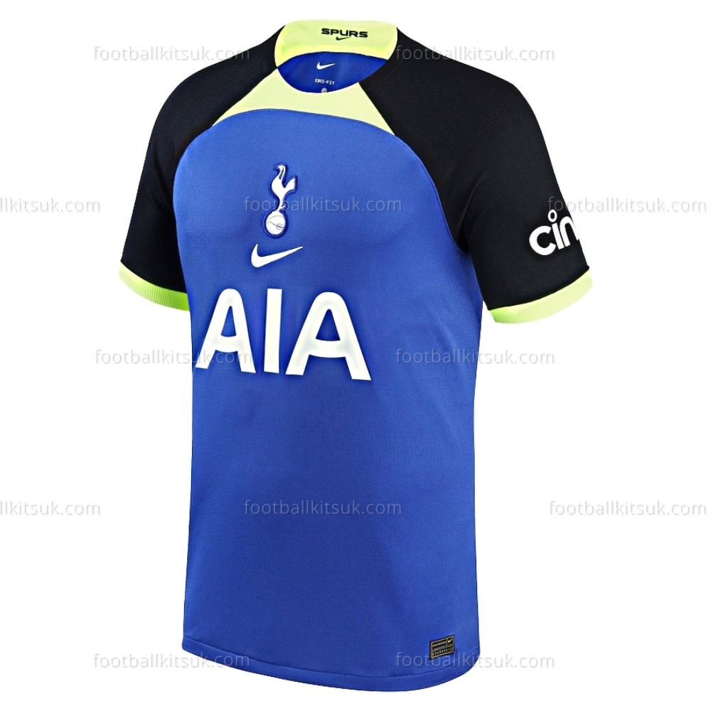 Tottenham Away Kane 10 Shirt 2022-23 Football Kits UK (2) Tottenham Away Kane 10 Printed