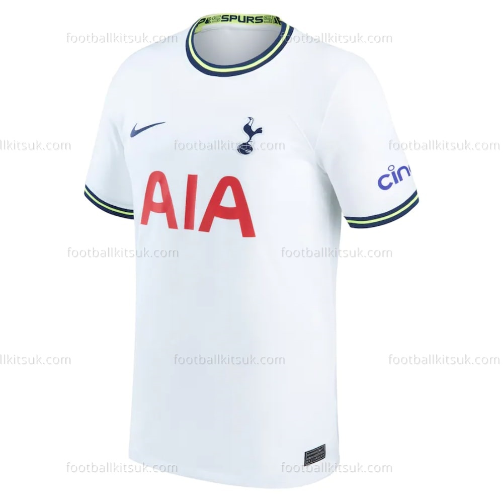 Tottenham Home Kane 10 Shirt 2022-23 Football Kits UK (2) Tottenham Home Kane Printed
