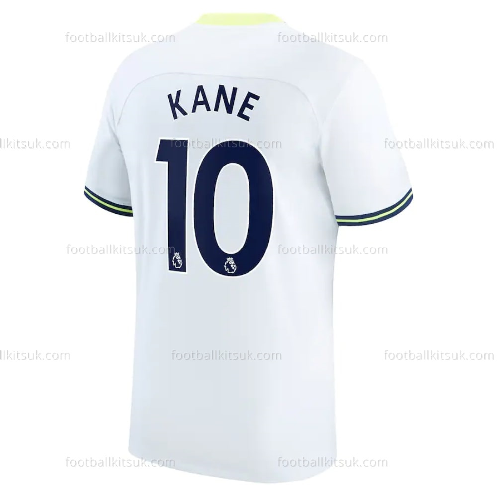 Tottenham Home Kane 10 Shirt 2022-23 Football Kits UK (3) Tottenham Home Kane Printed