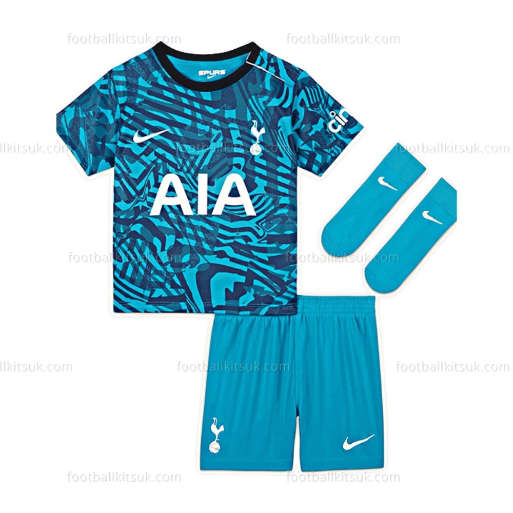 Tottenham Away Kids Kane Printed 2022/23 Football Kits Uk