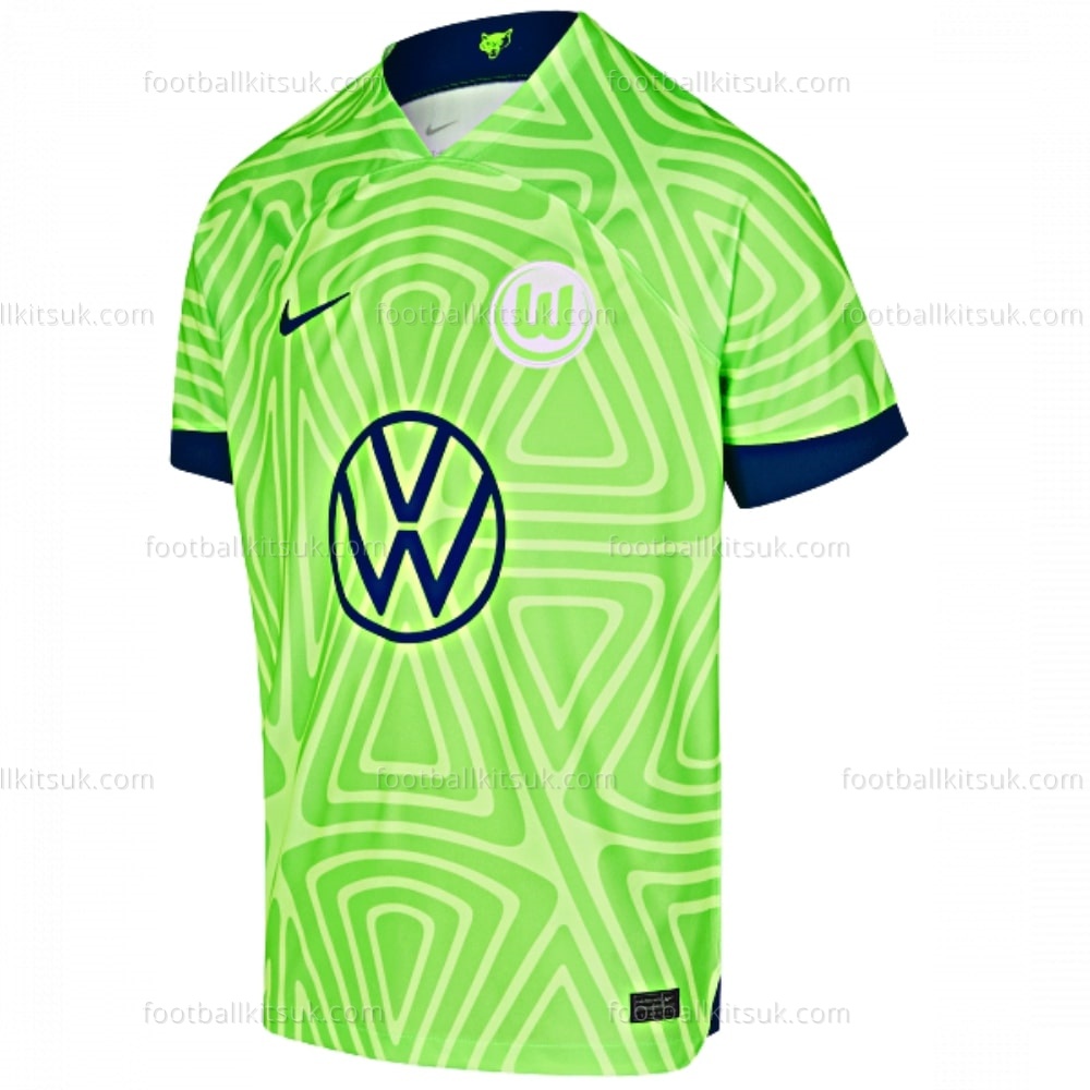 VFL Wolfburg Home Shirt 22-23 Football Kits UK (3) VFL Home Shirt 22/23