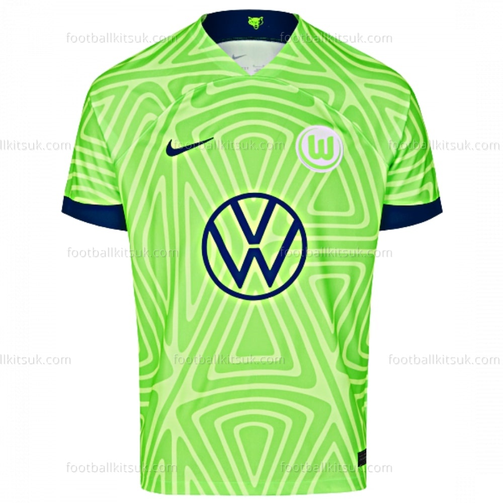 VFL Wolfburg Home Shirt 22-23 Football Kits UK (4) VFL Home Shirt 22/23