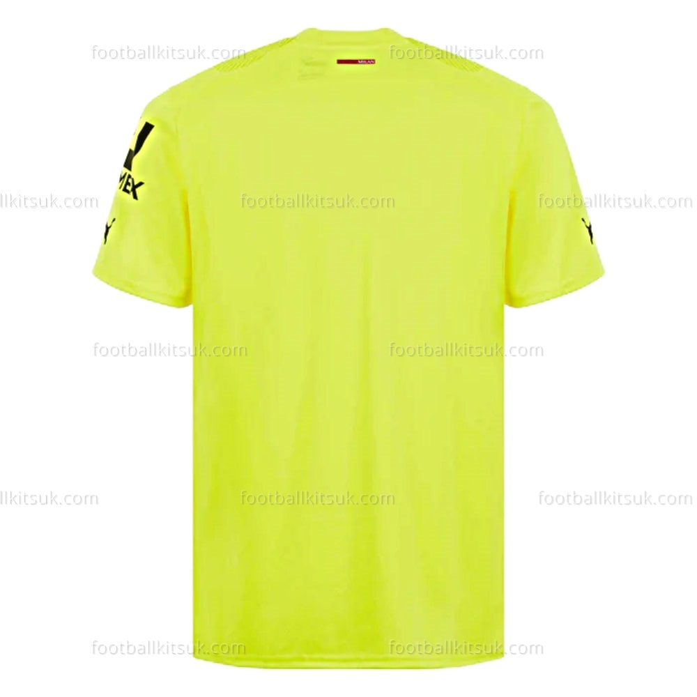 AC Milan Goalkeeper Home Shirt 22 23 Football Kits UK (3)
