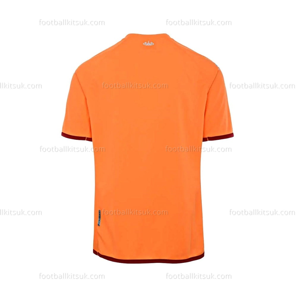 AS Monaco Goalkeeper Orange Shirt 22 23 Football Kits UK (2)