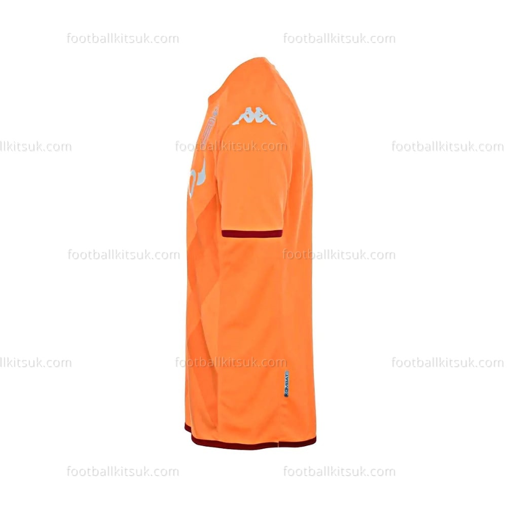 AS Monaco Goalkeeper Orange Shirt 22 23 Football Kits UK (3)