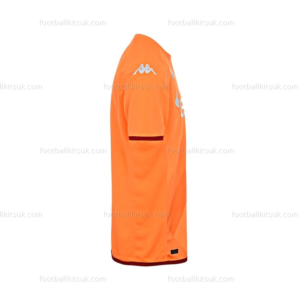 AS Monaco Goalkeeper Orange Shirt 22 23 Football Kits UK (4)