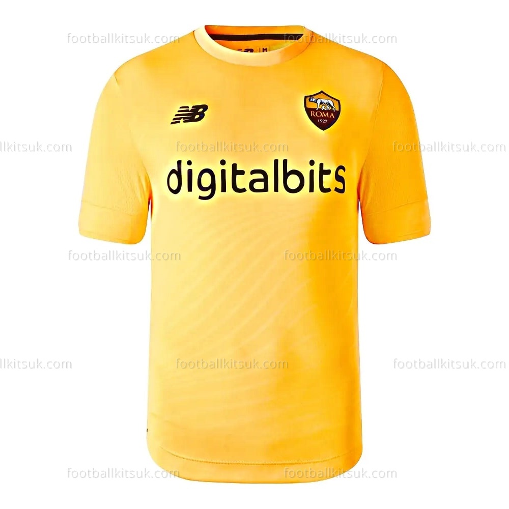 AS Roma Goalkeeper Third Shirt 22 23 Football Kits UK (2)