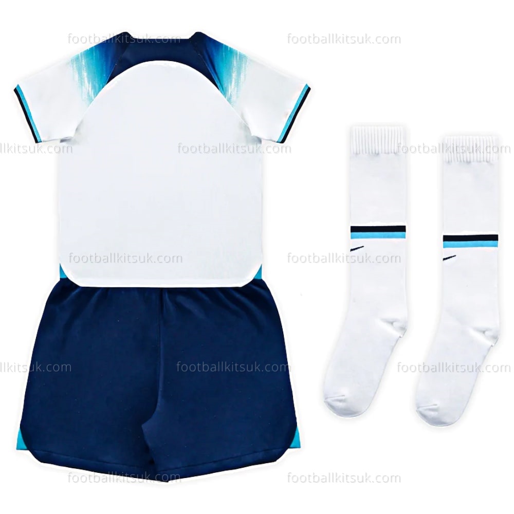 England Home Kids 2022 Football Kits UK (2)