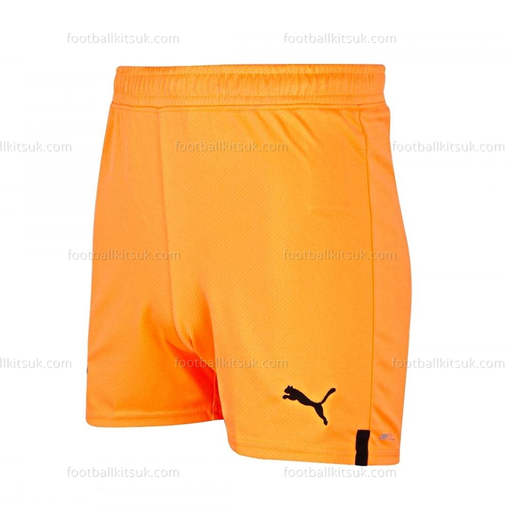 Olympique Marseille Goalkeeper Orange Kids 22 23 Football Kits UK (3)