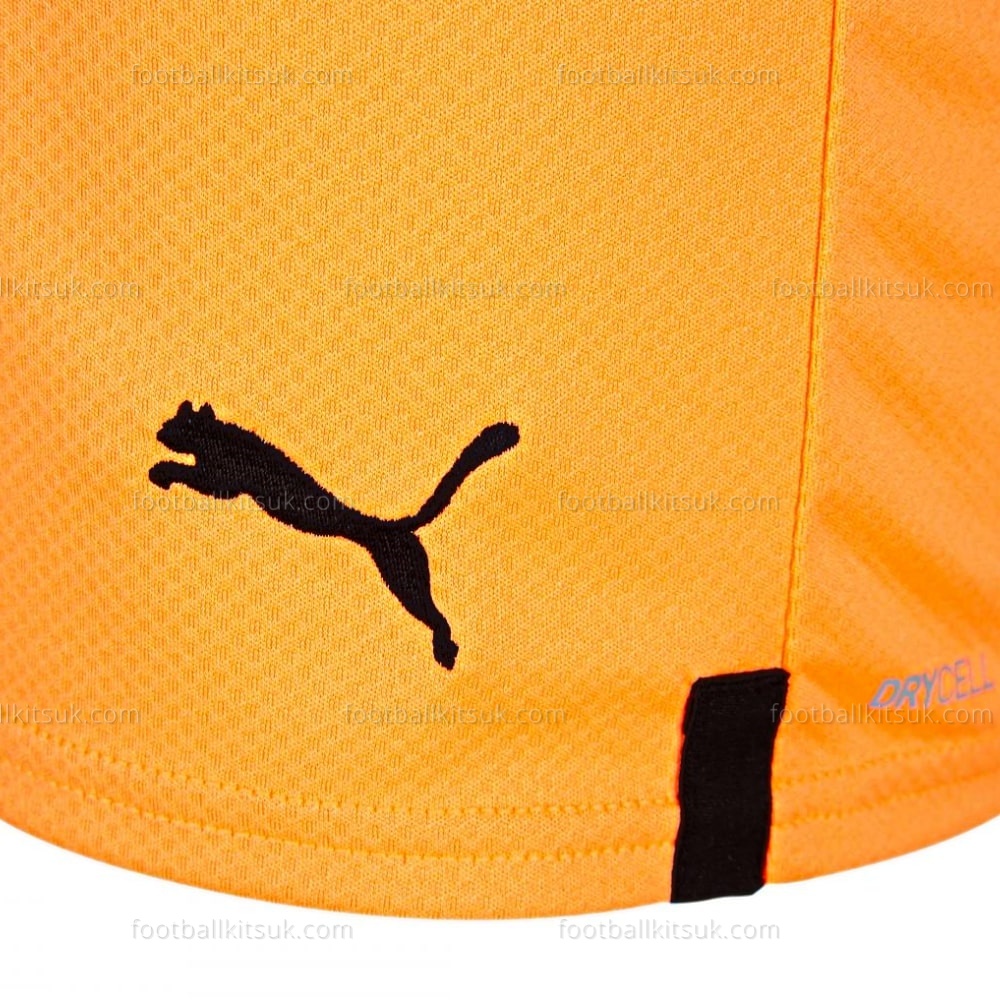 Olympique Marseille Goalkeeper Orange Kids 22 23 Football Kits UK (6)