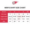 Men's Football Shirt UK Size Chart