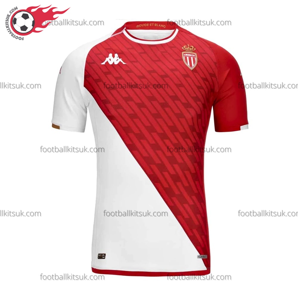 AS Monaco Home Men Football Shirt UK