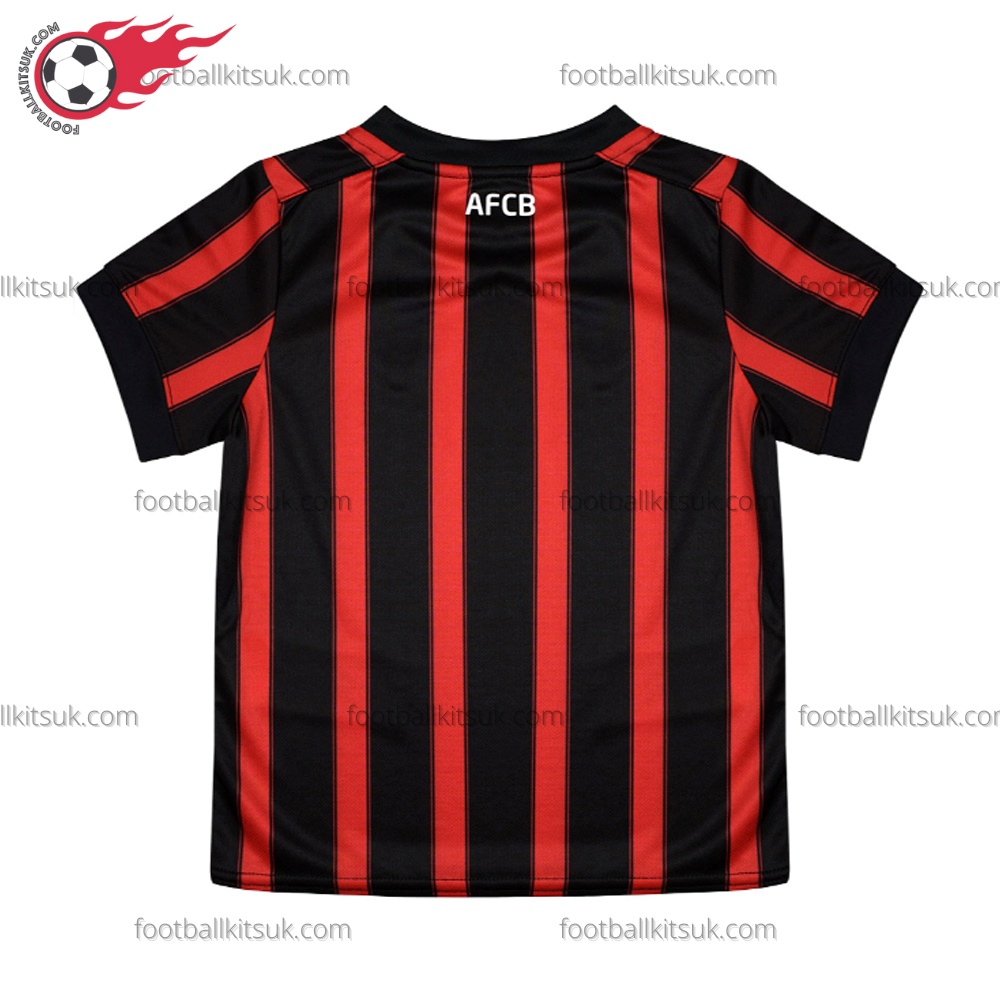 Bournemouth Home Kids Football Kits UK