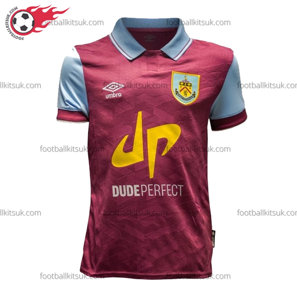 Burnley Home Kids Football Kits UK
