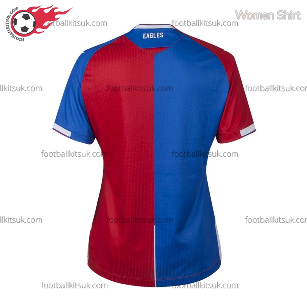 Crystal Palace Home Women Football Shirt UK 2 Crystal Palace Home Women Football Shirt UK