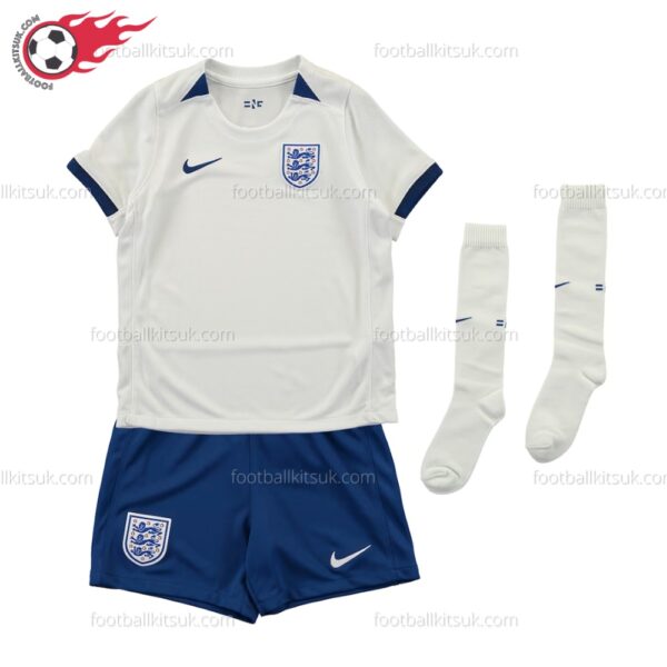 England Home 2023 Kid Football Kits UK
