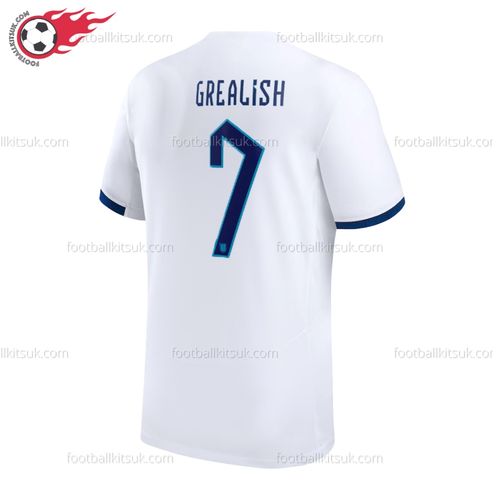 England Grealish 7 Home Football Shirt UK