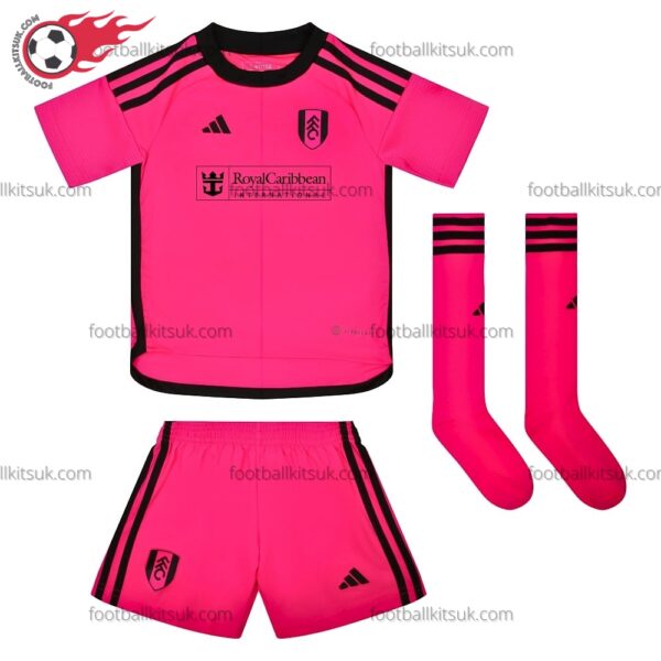 Fulham Away 23/24 Kid Football Kits UK