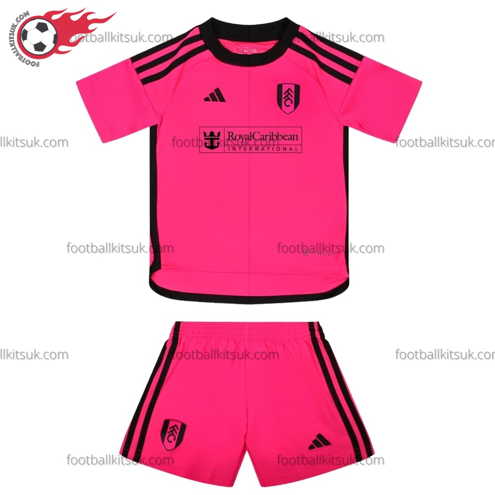 Fulham Away Kids Football Kits UK