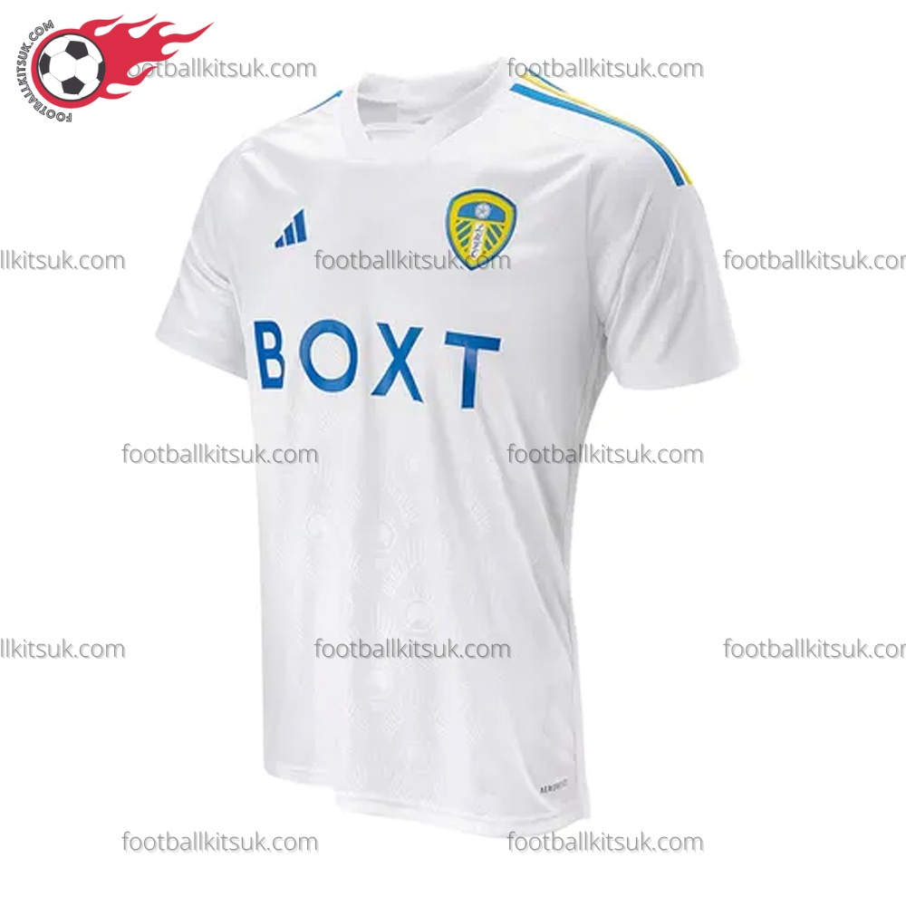 Leeds Utd Home Men Football Shirt UK