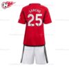 Man Utd Sancho 25 Home Kids Football Kits UK